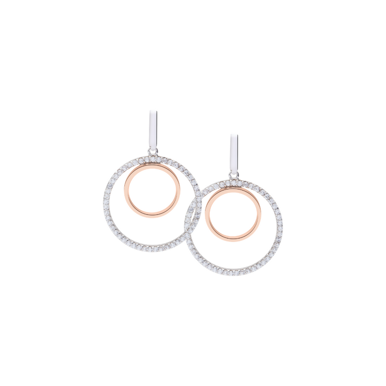 Nana Kay Swinging Silver Ohrringe Romance Begrenzt auf 3 Tage