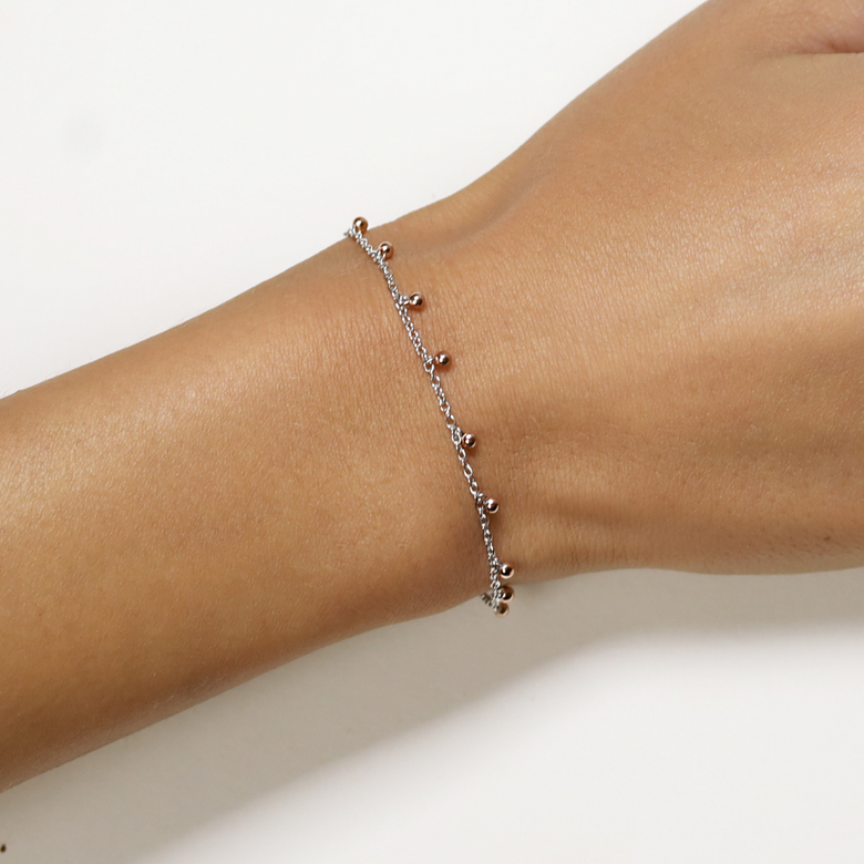 Nana Kay Very Petite Armband Pearls Rosé Großer Ausverkauf