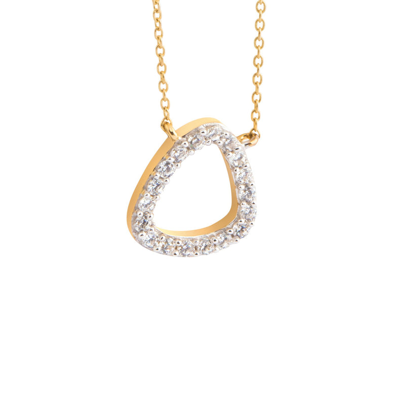 Nana Kay Echtgold Halskette Zirkonia Treasure Bis zu 50% Rabatt