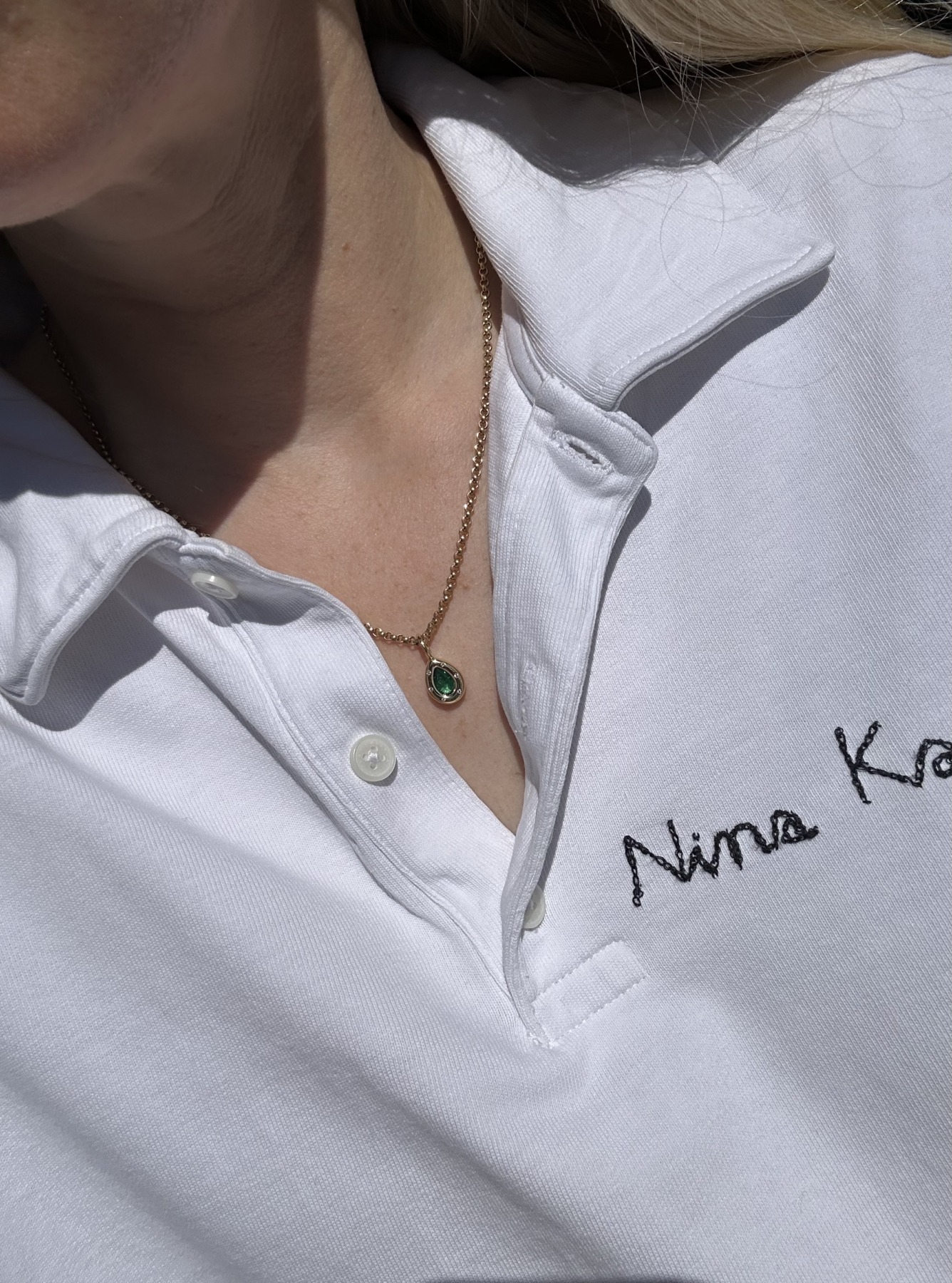 Nina Kastens Subway Pendant Emerald Pear Discount Store für neue Produkte