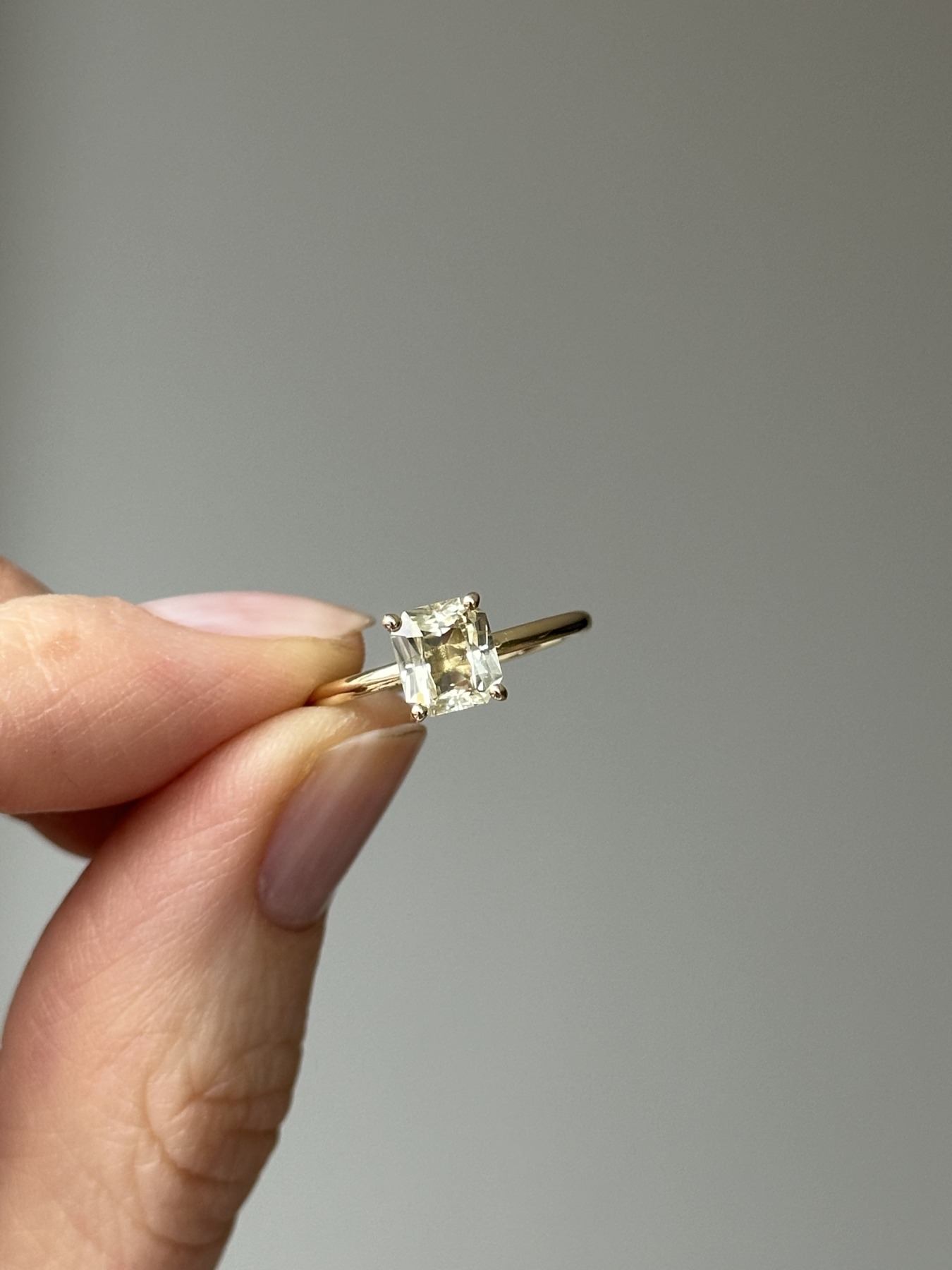Nina Kastens Yellow Sapphire Ring Super Rabatt