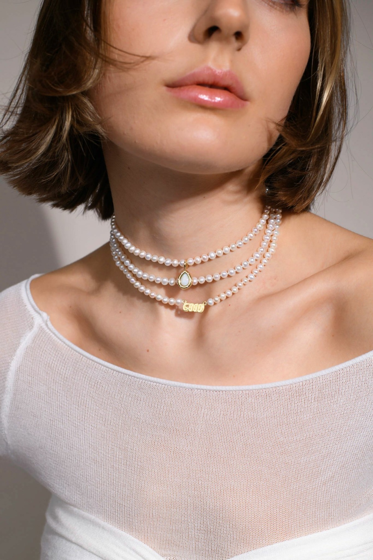 Nina Kastens Subway Pendant Opal Pear Riesige Rabatte