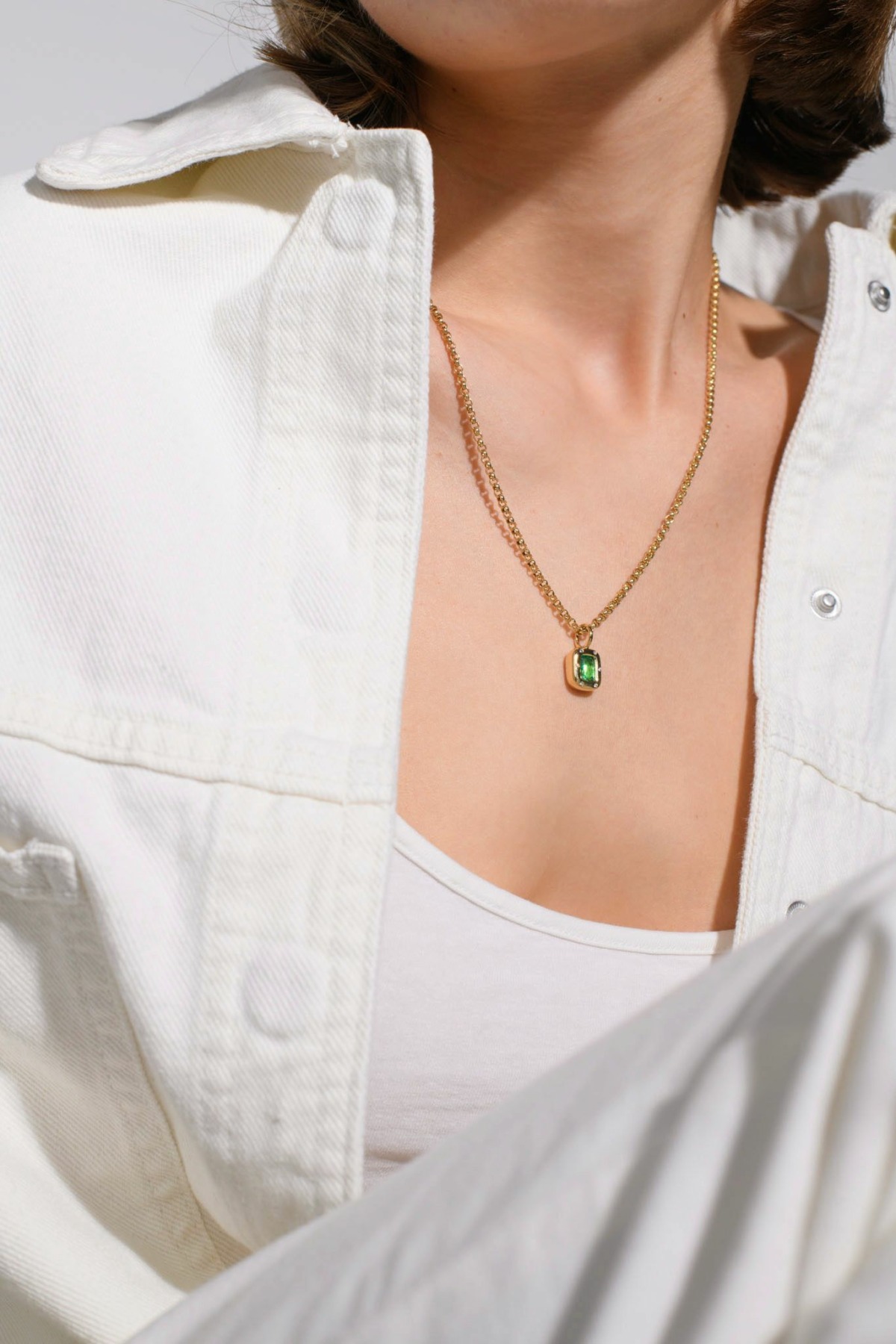 Nina Kastens Subway Pendant Emerald Kostenloser Versand international