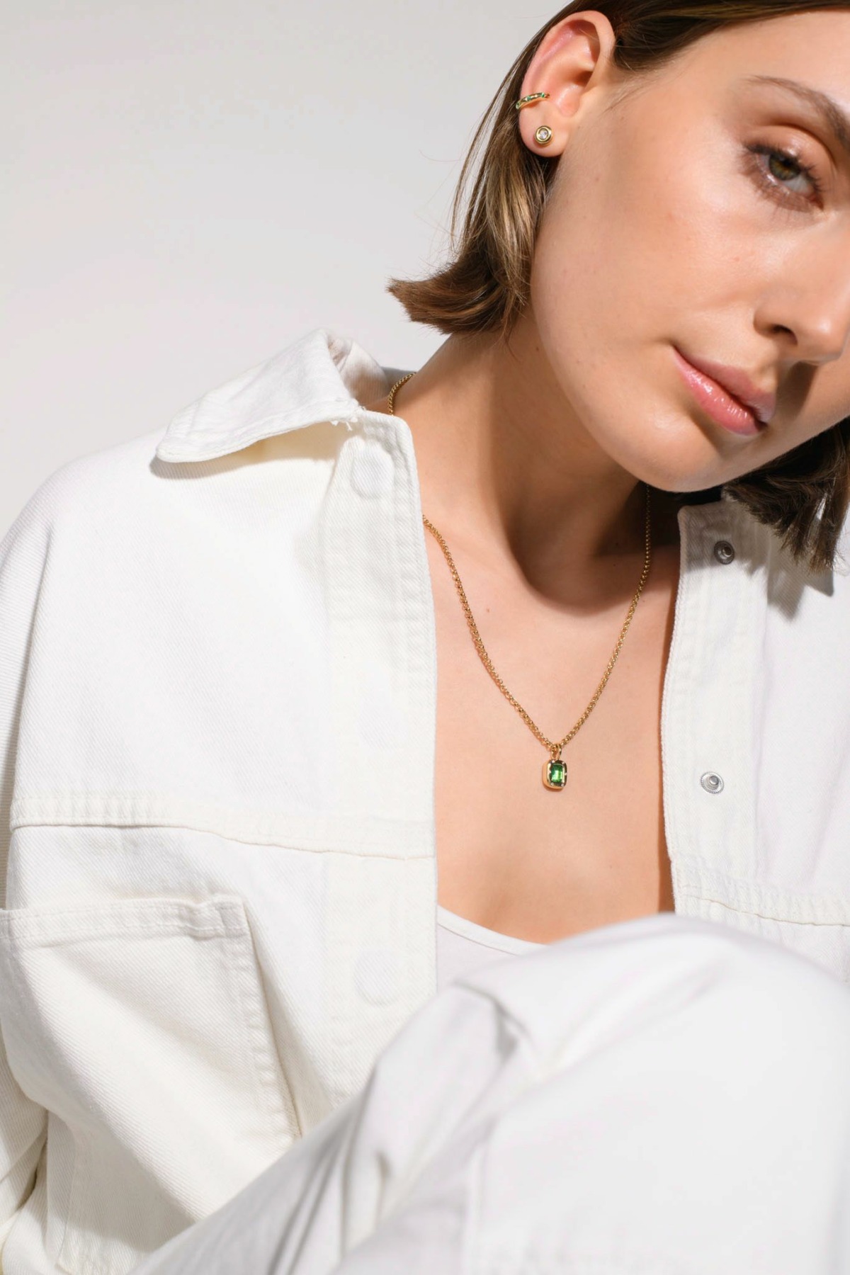 Nina Kastens Emerald Line Ear Cuff Rabatte dieses Monats
