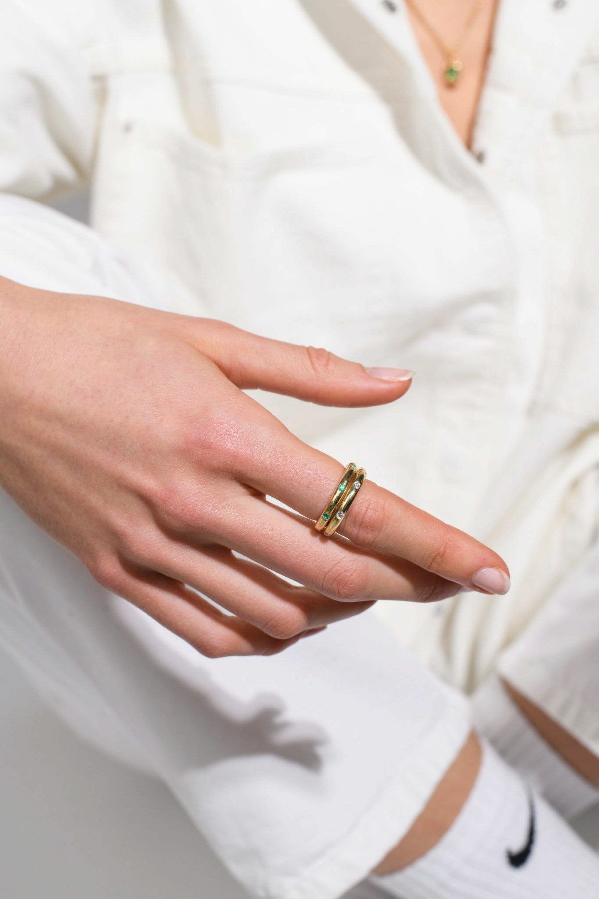 Nina Kastens Diamond Line Ring Outlet