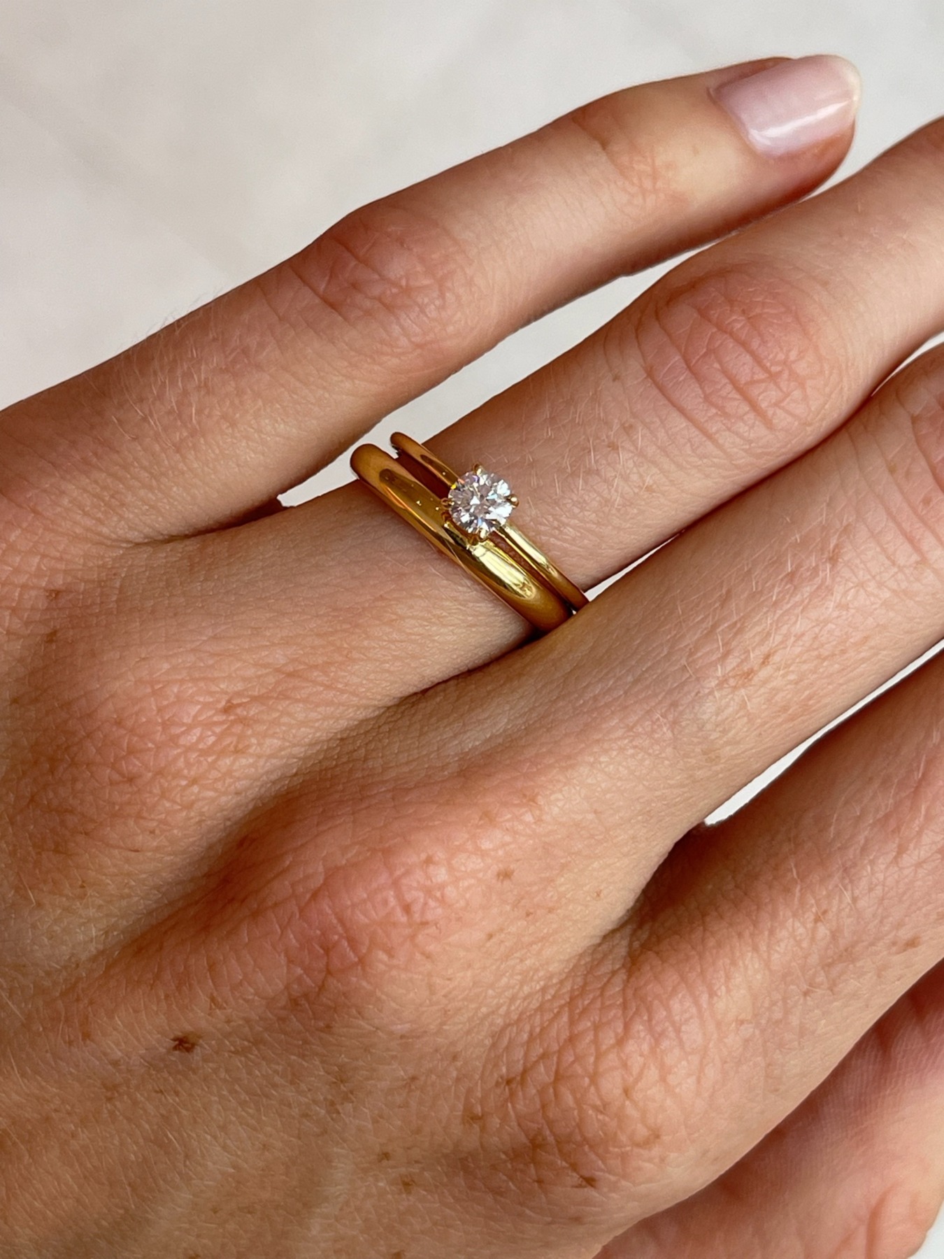 Nina Kastens Solitaire Ring 0.4ct Schlussverkauf