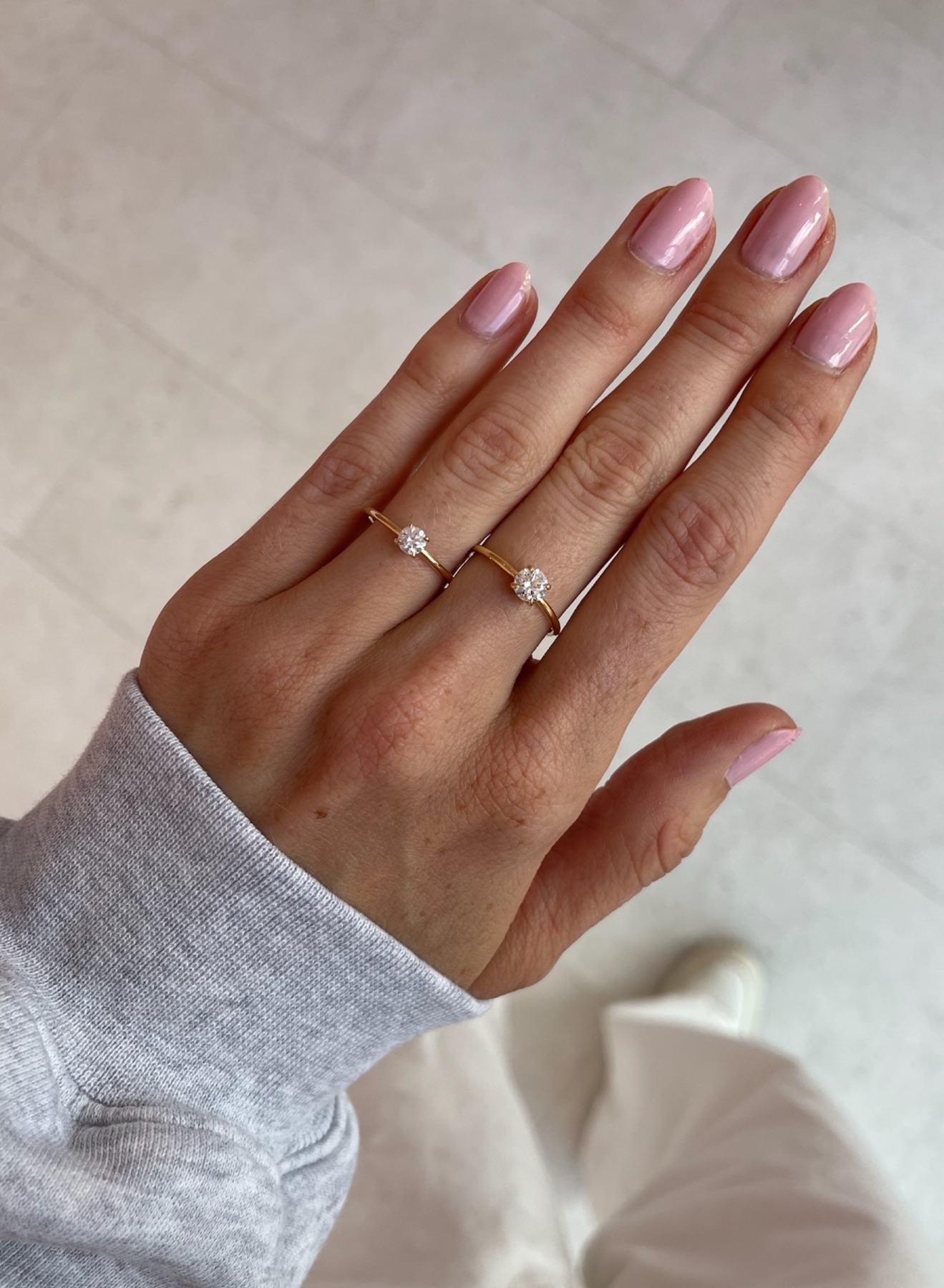Nina Kastens Solitaire Ring 0.5ct Günstiger Verkauf