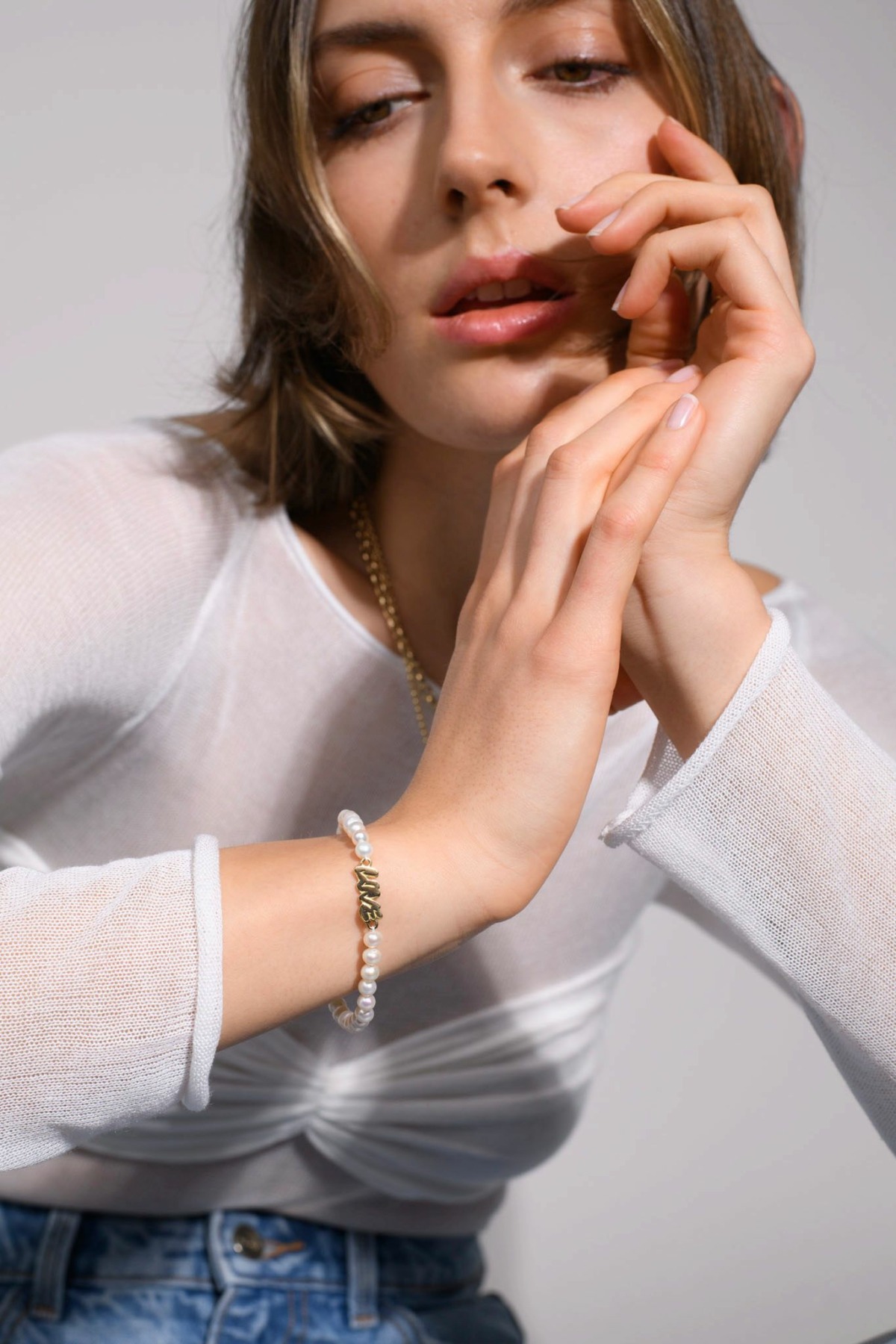 Nina Kastens LOVE Graffiti Pearl Bracelet Muttertagsangebot