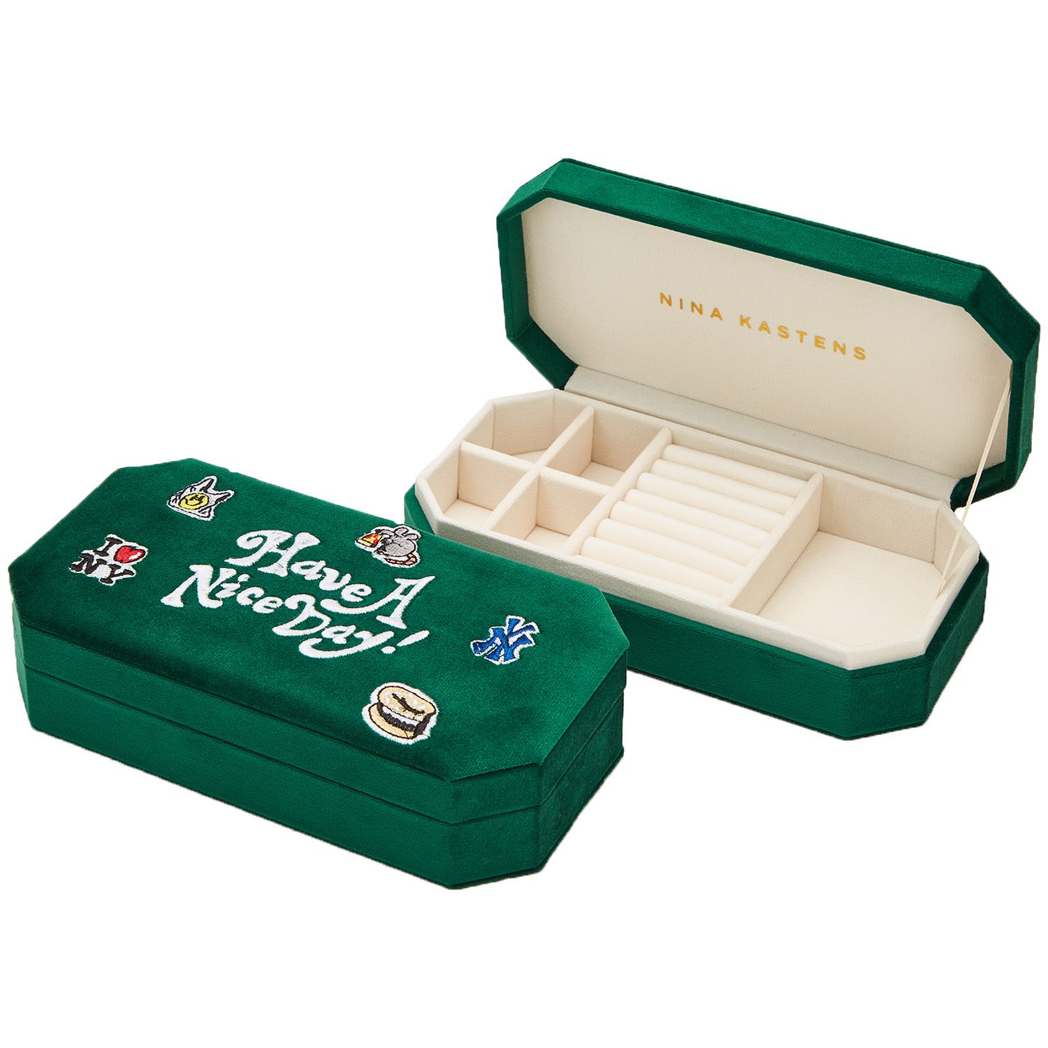 Nina Kastens Have A Nice Day Jewelry Box Green Neueste Mode