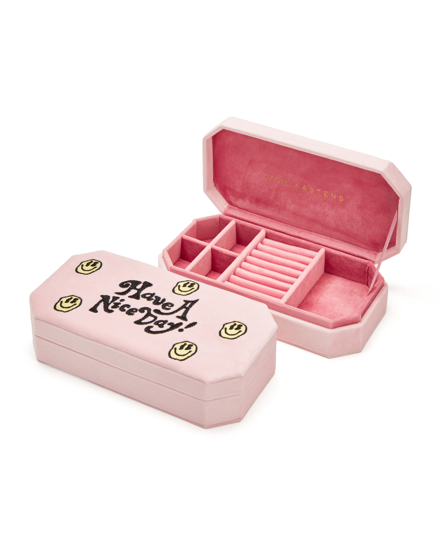 Nina Kastens Have a Nice Day Jewelry Box Pink Online Outlet