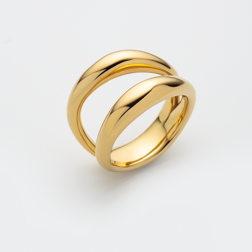 Paul Hewitt Waves Ring Gold 50% Rabatt mit kostenlosem Versand