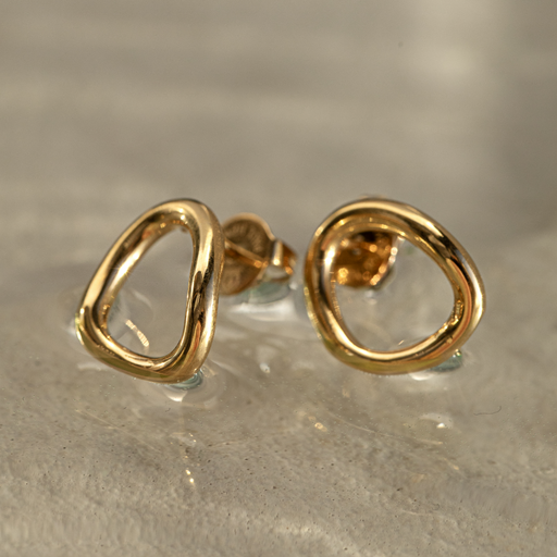 Paul Hewitt Waves Mono Ohrring Gold zollfrei