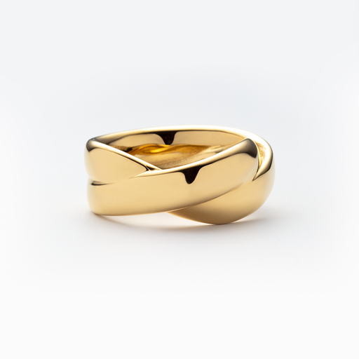 Paul Hewitt Waves Duo Ring Gold Sonderangebot