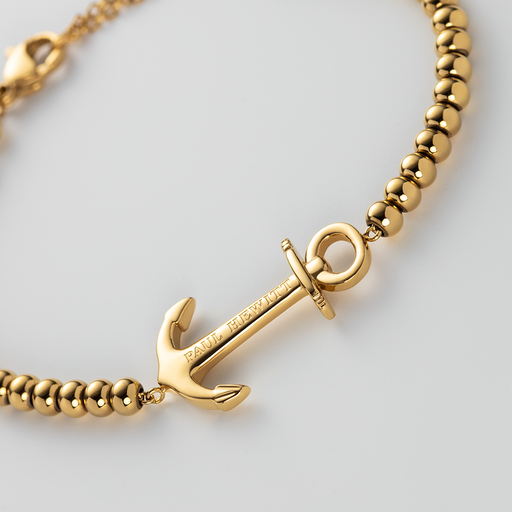 Paul Hewitt The Anchor Beads Armkette Gold Begrenztes Angebot