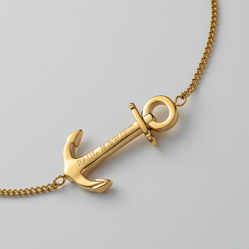 Paul Hewitt The Anchor Armkette Gold Online Shopping