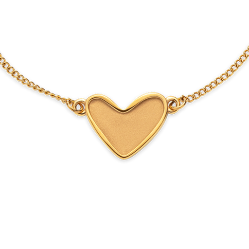 Paul Hewitt Engravable Heart Armkette Gold Tiefpreis
