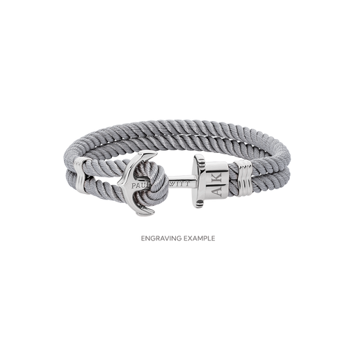 Paul Hewitt PHREP Armband Silber Grau Letzte 3 Tage