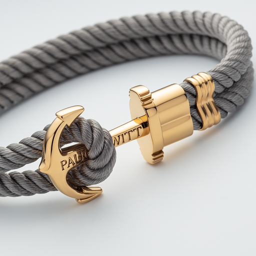 Paul Hewitt PHREP Armband Gold Grau Letzte 2 Tage