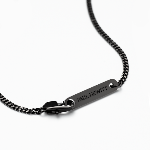 Paul Hewitt Men's Essential Halskette Schwarz Begrenzt auf 3 Tage