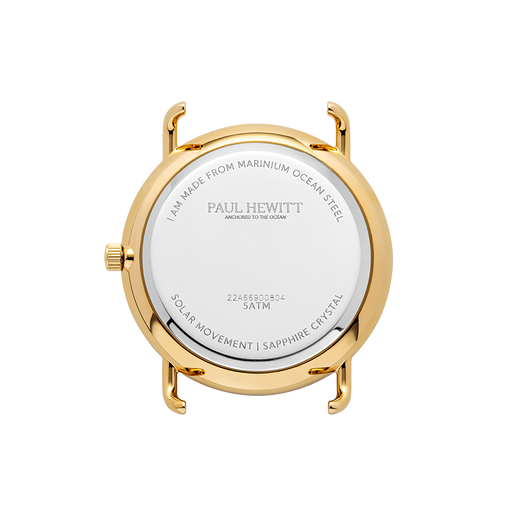 Paul Hewitt Sailor 39 mm Uhr Gold Blau Im Verkauf