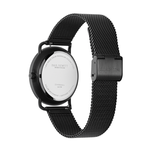 Paul Hewitt Sailor 39 mm Uhr Schwarz Weiß 50% Rabatt für begrenzte Zeit
