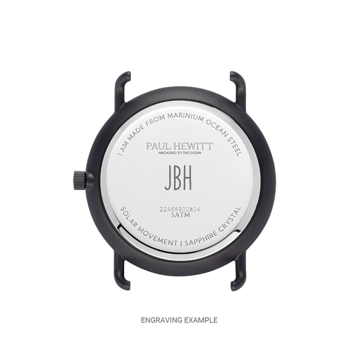 Paul Hewitt Sailor 39 mm Uhr Schwarz Weiß 50% Rabatt für begrenzte Zeit