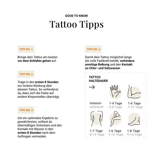 Paul Hewitt Men's Captain Tattoo Fabrik Onlineshop