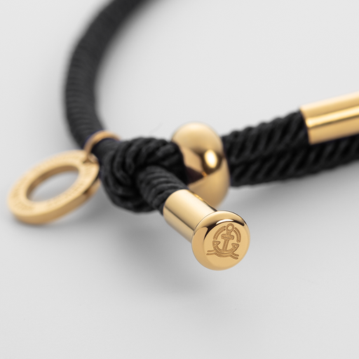 Paul Hewitt Vitamin Sea Armband Gold Schwarz Jubiläumsangebot