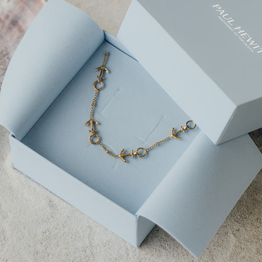 Paul Hewitt The Anchor II Armkette Gold Online Outlet