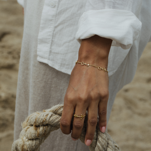 Paul Hewitt The Anchor II Armkette Gold Online Outlet