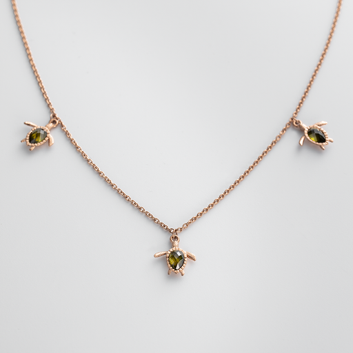 Paul Hewitt Turtle Halskette Roségold Neuheiten
