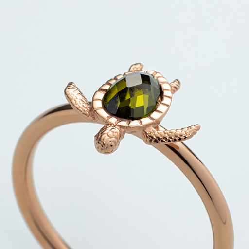 Paul Hewitt Turtle Ring Roségold Bestseller