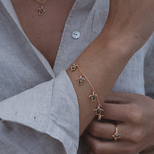 Paul Hewitt Turtle Armkette Roségold Saisonale Angebote