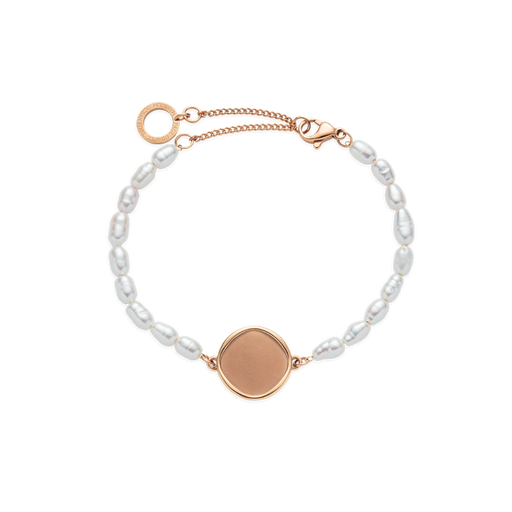 Paul Hewitt Engravable Coin Pearl Armkette Roségold JETZT KAUFEN