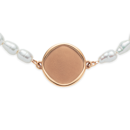 Paul Hewitt Engravable Coin Pearl Armkette Roségold JETZT KAUFEN