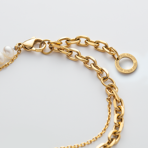 Paul Hewitt Treasures of the Sea Duo Armkette Gold Zeitbegrenzte Promotion