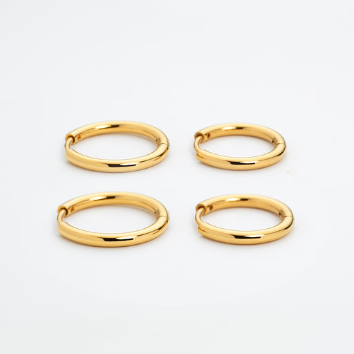 Paul Hewitt Treasures of the Sea Hoops Ohrring Gold 50% Rabatt mit kostenlosem Versand