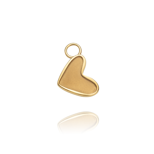 Paul Hewitt Engravable Heart Charm Gold Outlet