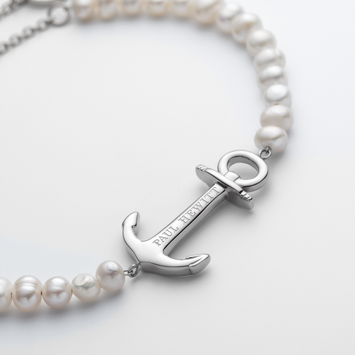 Paul Hewitt The Anchor Beads Armkette Silber Pearl Günstig kaufen