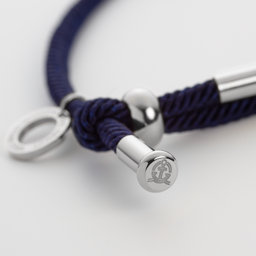 Paul Hewitt Vitamin Sea Armband Silber Marinebelau Jubiläumsangebot