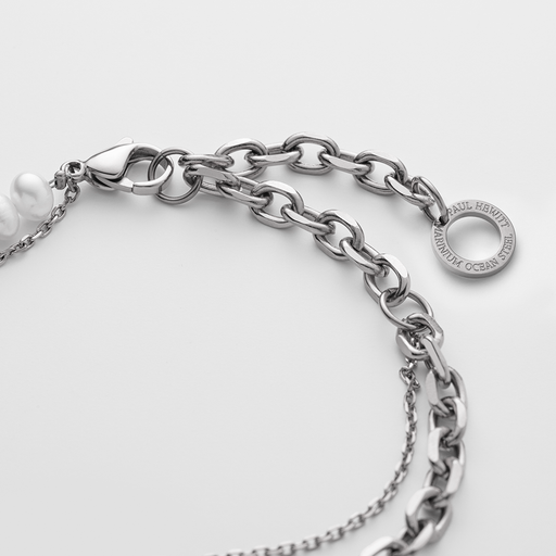Paul Hewitt Treasures of the Sea Duo Armkette Silber Riesige Ersparnisse