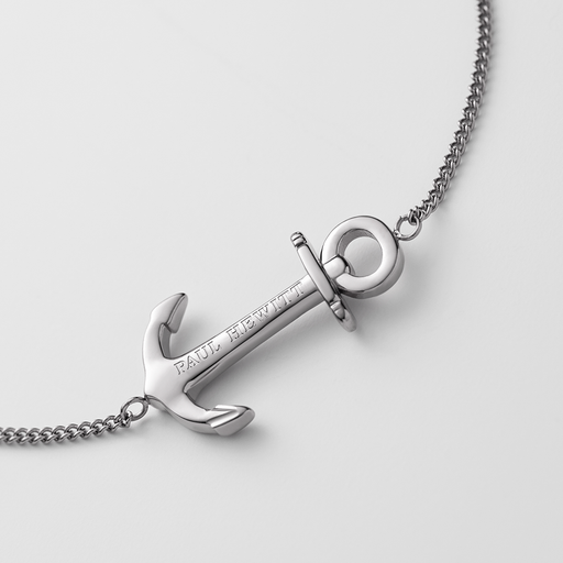 Paul Hewitt The Anchor Armkette Silber Kostenlose Rückgabe