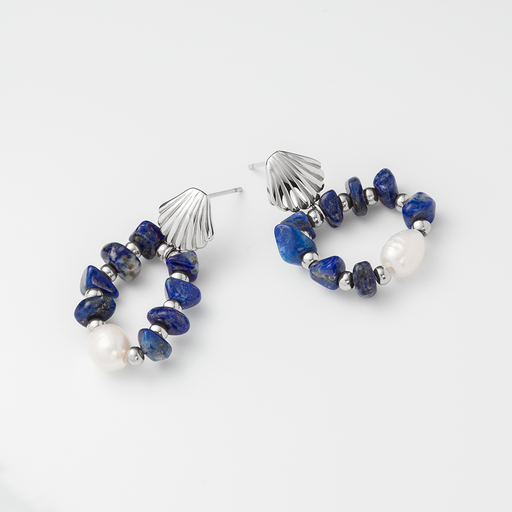 Paul Hewitt Scallop Stone Ohrring Silber Exklusive Angebote