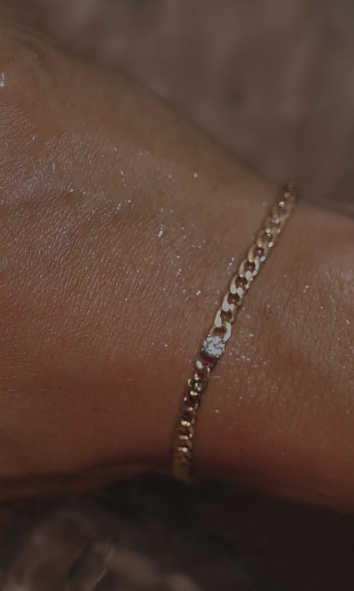 Paul Valentine Brilliant Curb Bracelet Riesige Rabatte