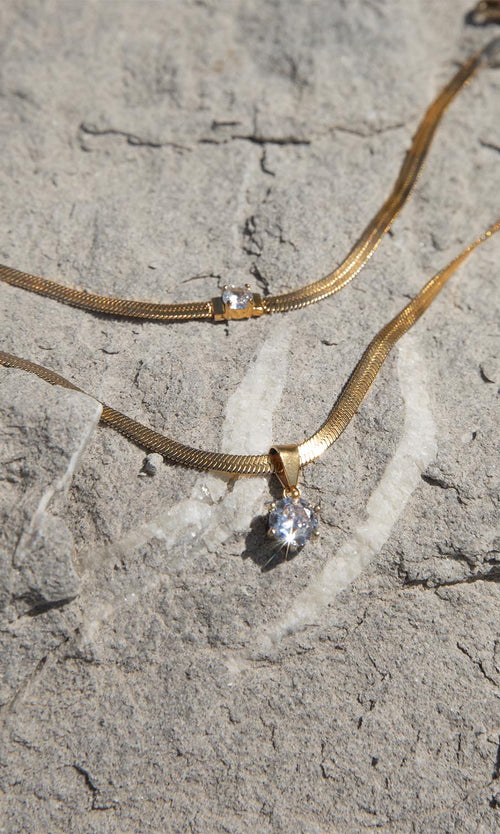 Paul Valentine Brilliant Sleek Necklace Kostenloser Versand international