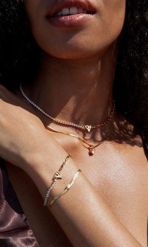 Paul Valentine Brilliant Sleek Necklace Kostenloser Versand international
