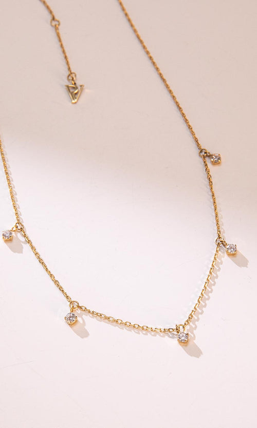 Paul Valentine Sparkling Choker Im Verkauf