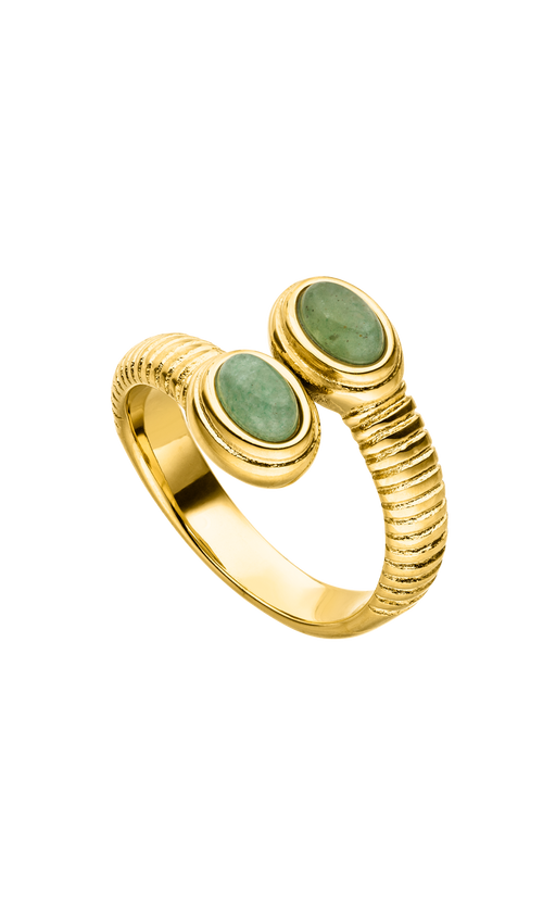 Paul Valentine Aventurine Ring Begrenztes Angebot