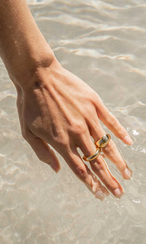 Paul Valentine Chunky Fluent Ring Online Shopping