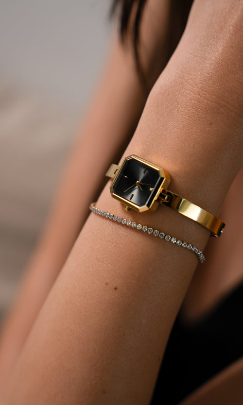 Paul Valentine Ethereal Watch & Sparkling Bracelet Set Bis zu 60% Rabatt